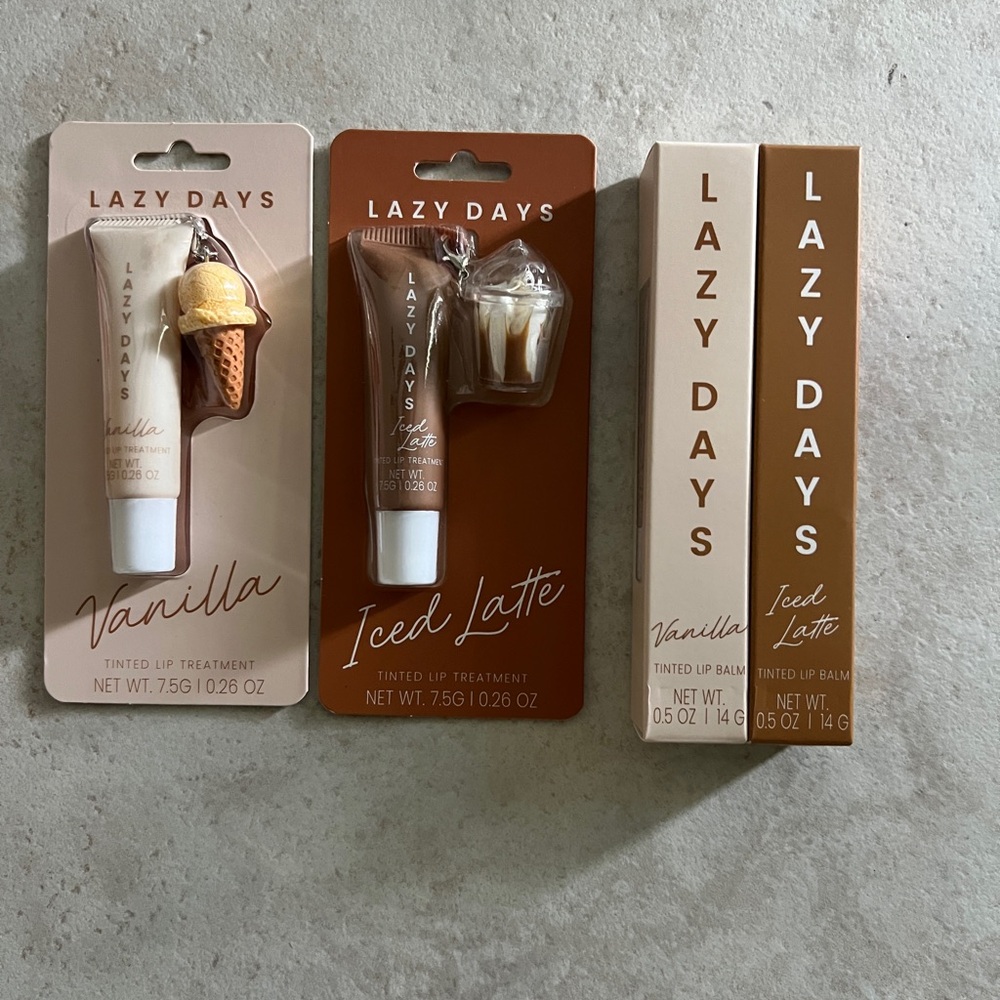 Lazy Days Tinted Lip Balm Bundle-$FIRM